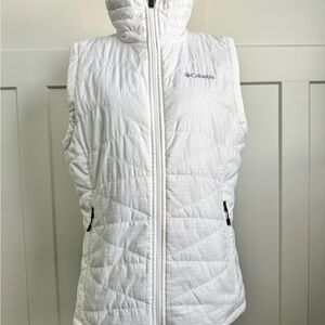 Columbia Women's Snowy White Quilted Vest - Large